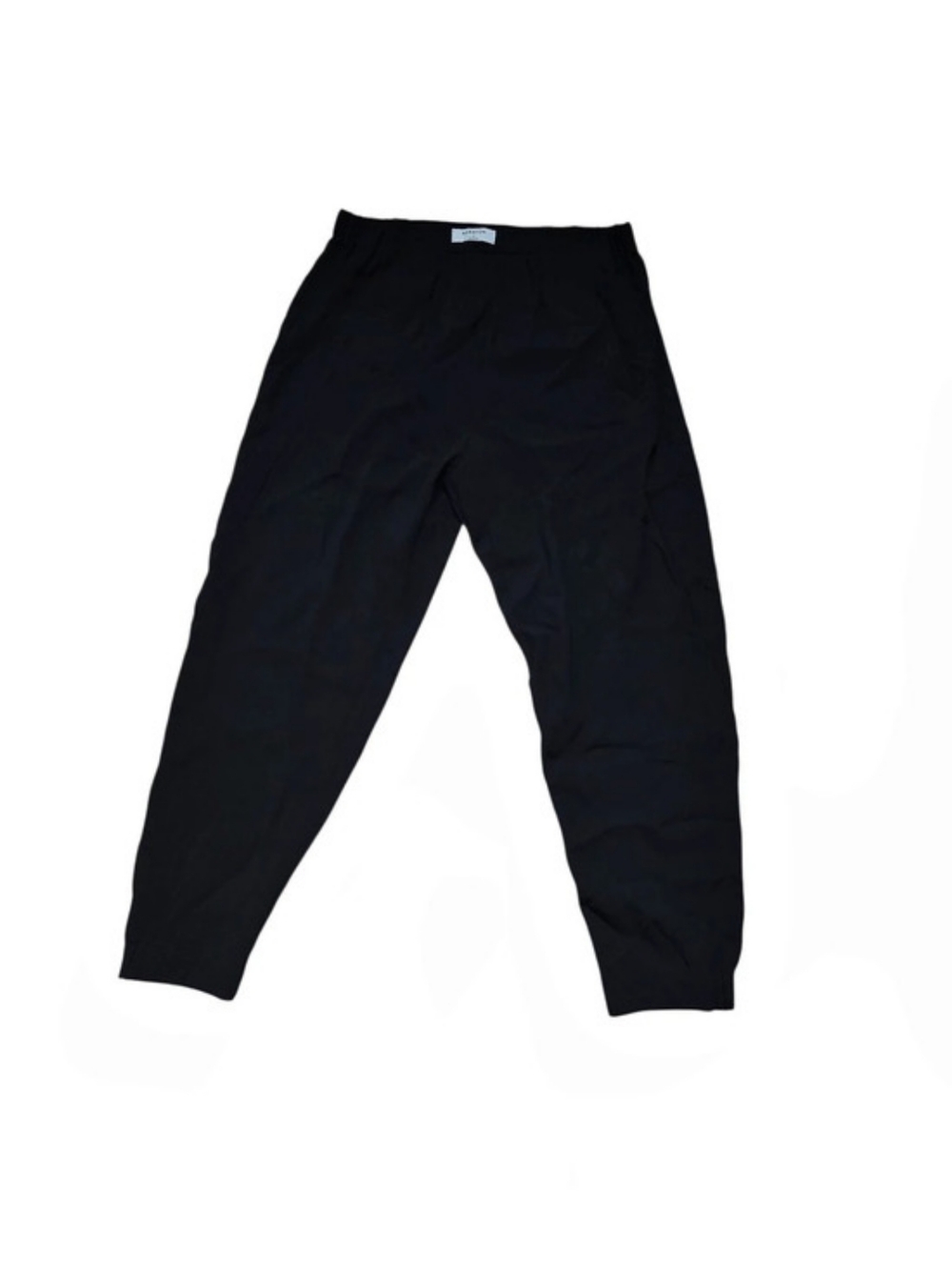 Aritzia Babaton Black Elastic Waist Tapered Jogger Track Pants Dress Trousers S